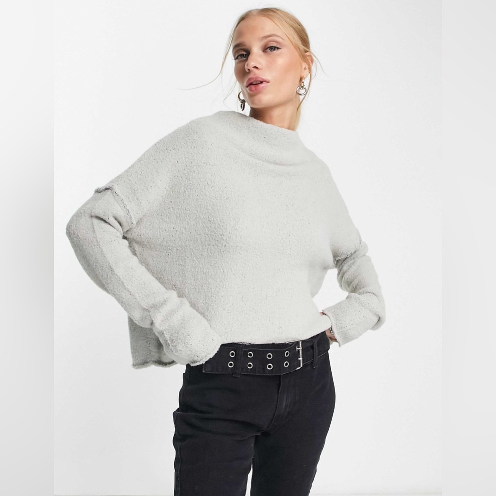 Free People San Vicente Sweater in Gray size XS EUC